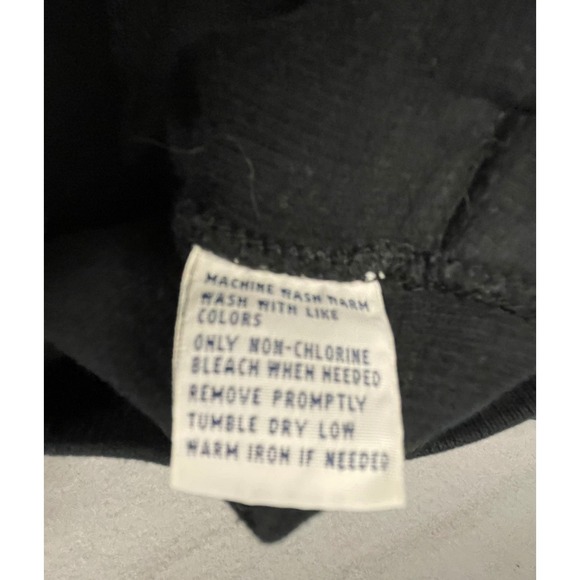 Polo Ralph Lauren Mens XXL Black Ribbed Full Zip Cotton Sweater Red Pony Logo - Picture 7 of 9